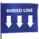Blue Flag - Buried Line