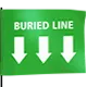 Green Flag - Buried Line