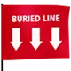 Red Flag - Buried Line